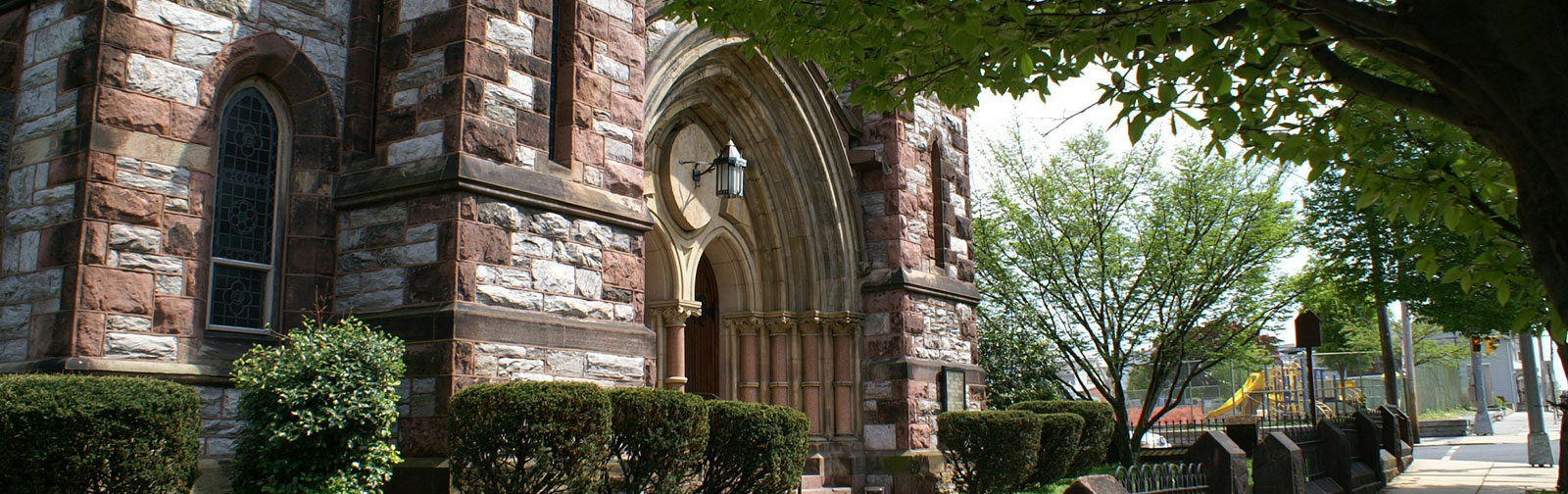 West Entrance of St. Luke's Episcopal Church, Lebanon, PA.