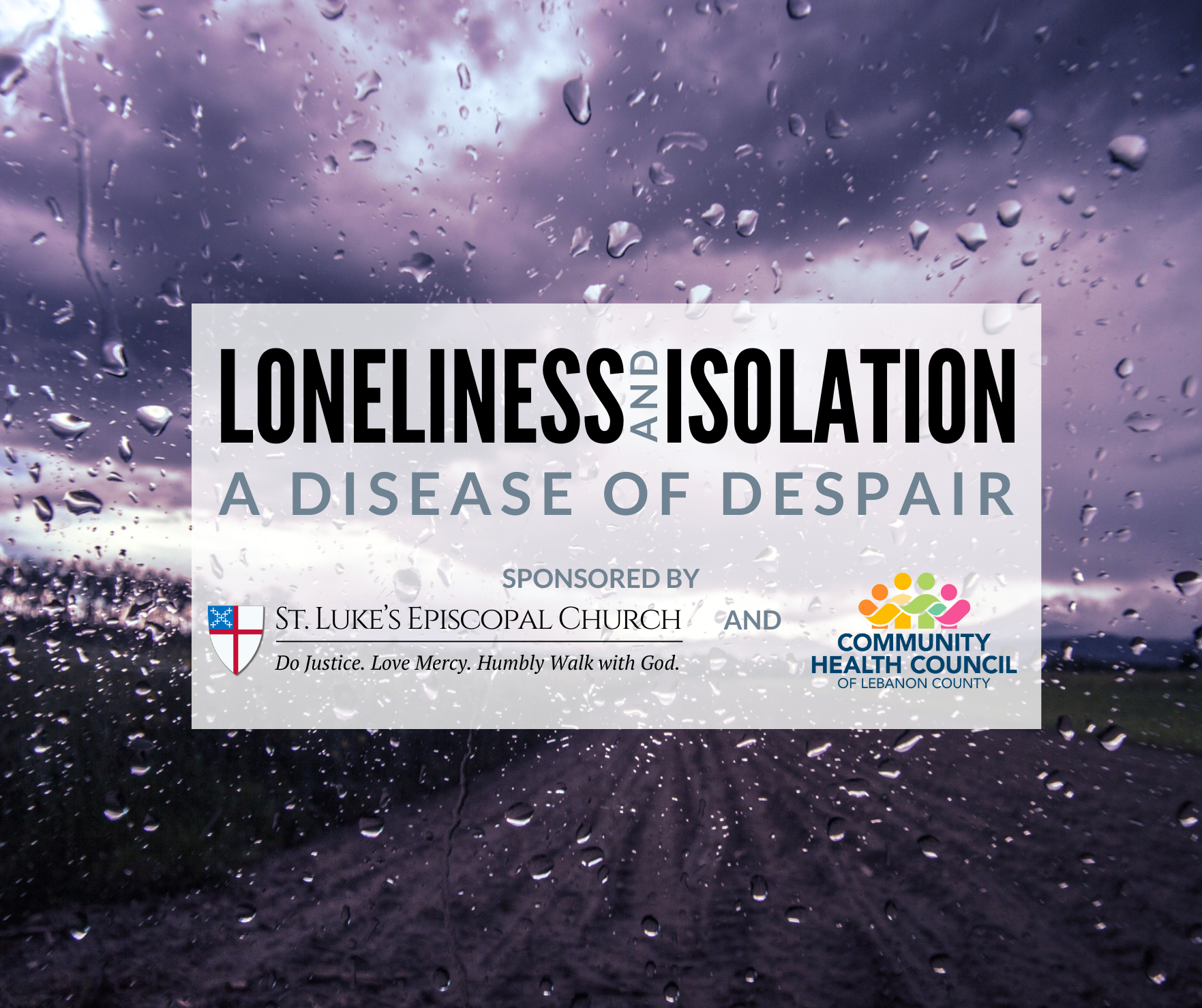 loneliness and isolation: a disease of despair