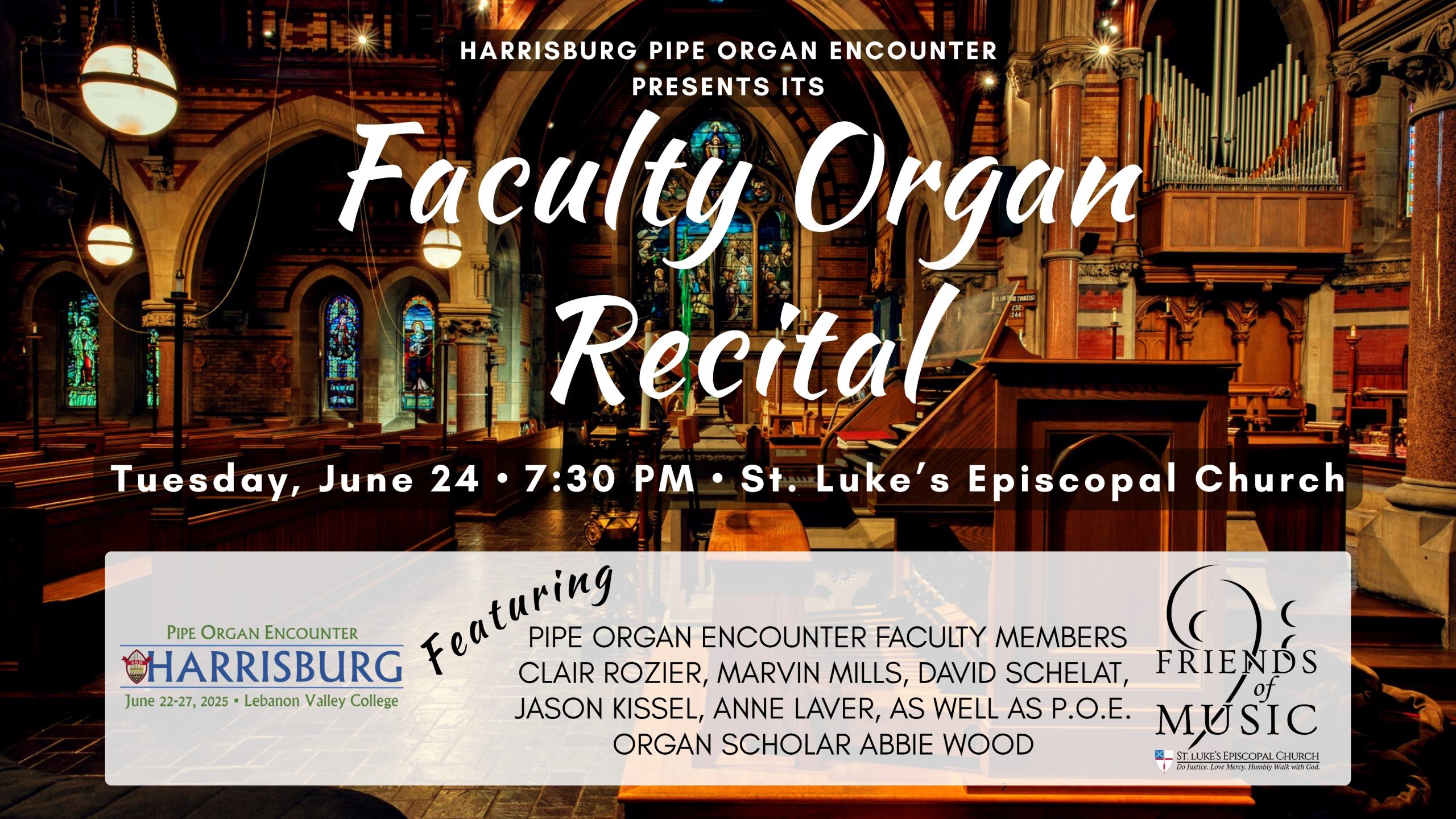 faculty organ recital